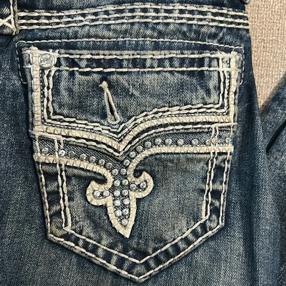Women’s Rock Revival Straight Leg Jeans size 29 - Picture 6 of 9
